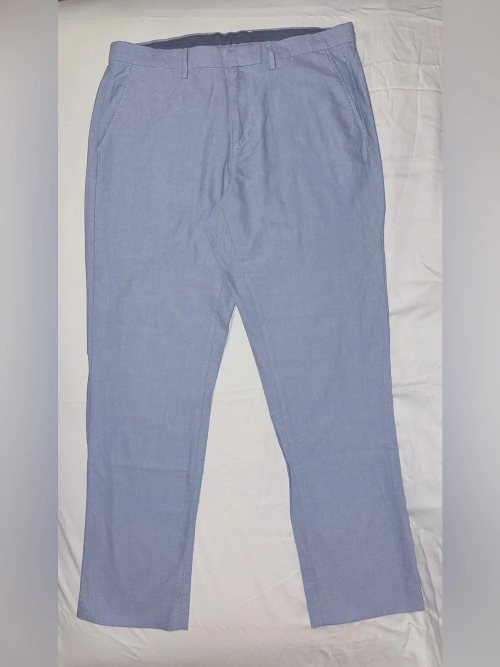 J.Crew Men's Oxford Light Blue Pants